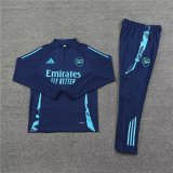 arsenal 2024 blue trianing suit 