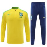 Brazil 2024 yellow training suit