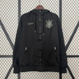 2024-25 Corinthians black windbreaker