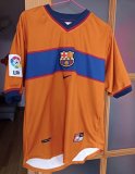 1998-00 Barcelona away orange retro jersey