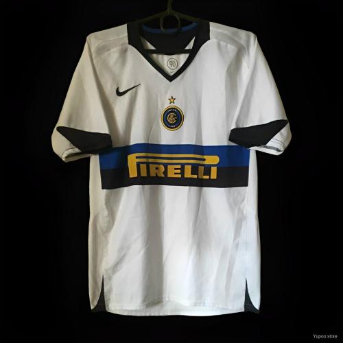 Retro 2005-06 Inter Milan Away White Jersey