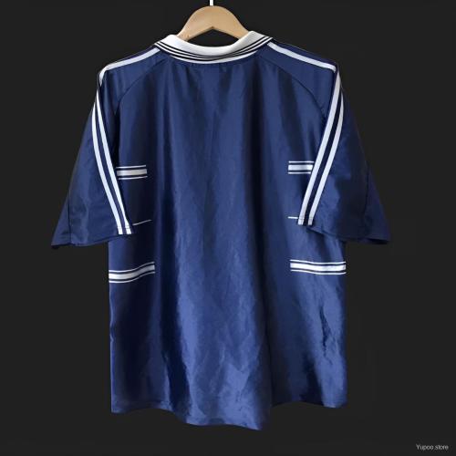 Retro 1998-99 Real Madrid Away Blue Jersey