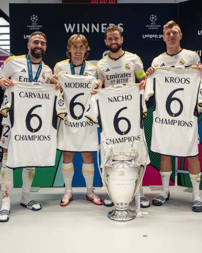 2023-24 Real Madrid home final game version jersey