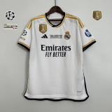 2023-24 Real Madrid home final game version jersey