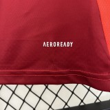 2024-25 Manchester United home soccer jersey(Shorts available up to size 2XL)