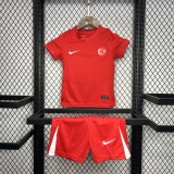 2024 Türkiye away kids kit