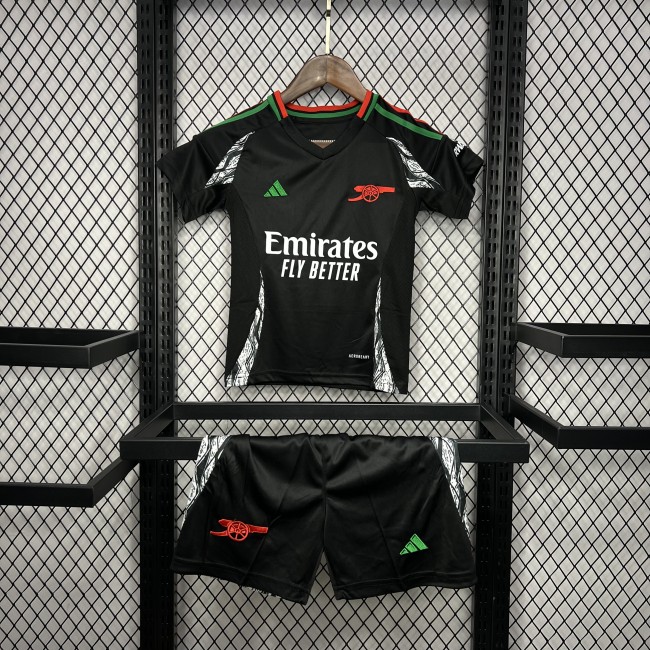 2024-25 arsenal away kids kit