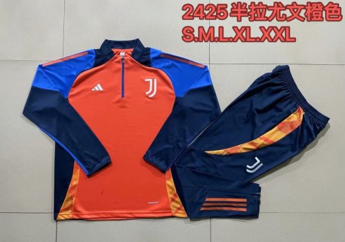 Juventus 2024 orange training suit S-3XL