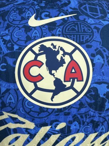 Club America 2024-25 away player version(The player version is more slim fit, it is recommended to buy one size larger)
