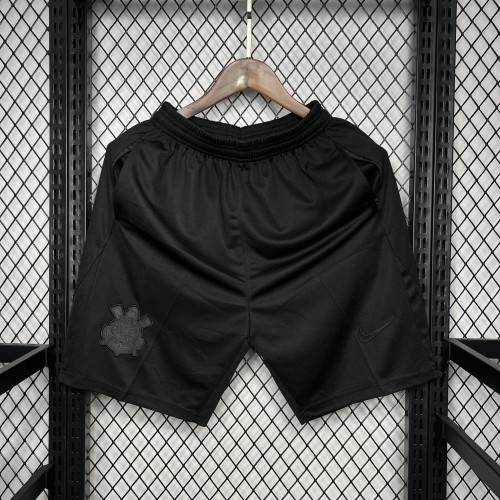 2024-25 Corinthians black shorts (Pants up to 2XL)