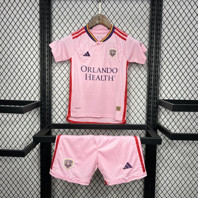 2024-25 Orlando City away kids kit