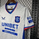 rangers 2024-25 away white soccer jersey
