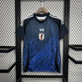 Japan 2024-25 Y3 blue soccer jerseys