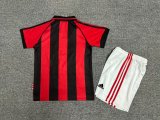 Retro AC Milan 1998-99 home kids kits
