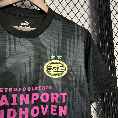 PSV 2024-25 black soccer jerseys