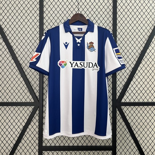 Real Sociedad 2024-25 home soccer jerseys