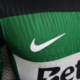 2024-25 Sporting Lisbon Home player version(The player version is more slim fit, it is recommended to buy one size larger)