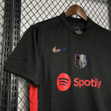 2024-25 Barcelona away black  jersey