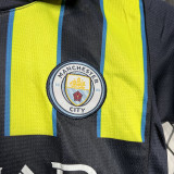 2024-25 Manchester City away kids kit