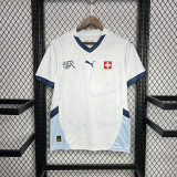 2024 Switzerland Away White Jersey