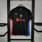 2024-25 Barcelona away black  jersey