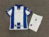 2024-25 Real Sociedad home kids kit