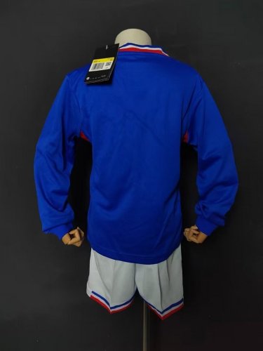 2024 France home long sleeve kids kit