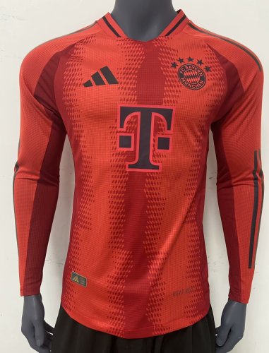 bayern 2024-25 home player version long sleeves