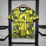 2024-25 Brazil jesus yellow special version jersey