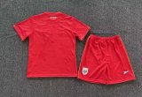 Panama 2024-25 red home  kids kit
