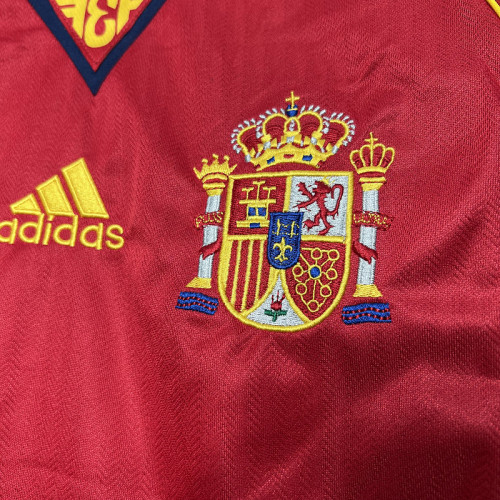 1998 Spain home retro jersey