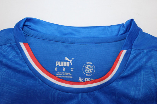 2024 Iceland home soccer jersey