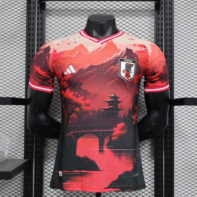 2024 Japan red special player version(The player version is more slim fit, it is recommended to buy one size larger)