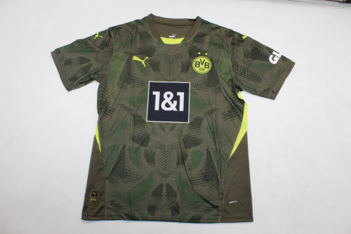 2024-25 Dortmund dark green goalkeeper jersey