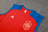 2024 Spain red Vest suit