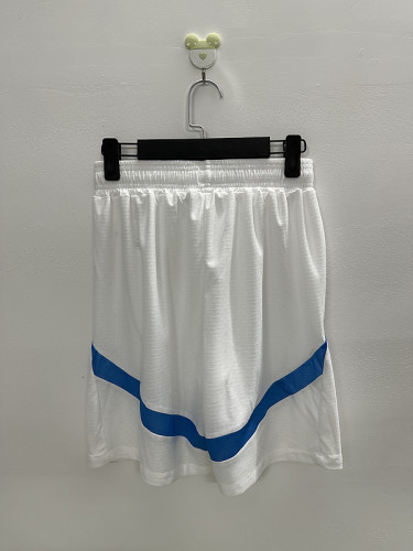 2024-25 Marseille home player version shorts（Shorts available in sizes up to 2XL）