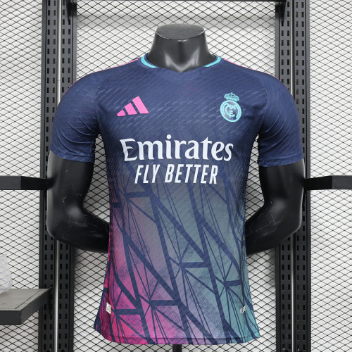 2024-25 Real Madrid Gradient player version(The player version is more slim fit, it is recommended to buy one size larger)