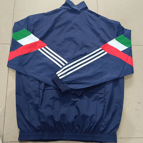 Italy 2024 blue windbreaker jacket
