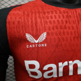 2024-25 Leverkusen home player version(The player version is more slim fit, it is recommended to buy one size larger)