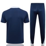 2024-25 France dark blue POLO suit