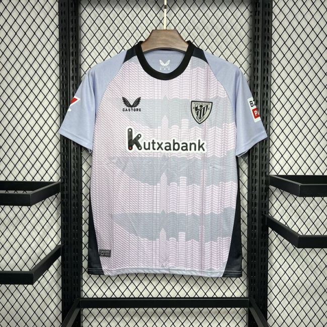 Athletic Bilbao 2024-25 third gray soccer jerseys