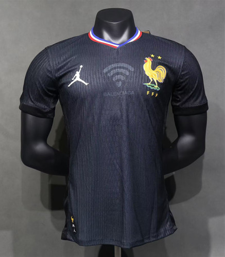 Player Version 2024 France x Balenciaga Navy Special(The player version is more slim fit, it is recommended to buy one size larger)