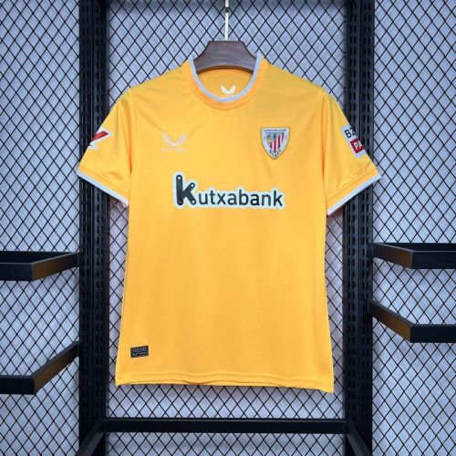 2024-25 Bilbao yellow goalkeeper jersey