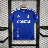 2024-25 Real Oviedo home soccer jersey