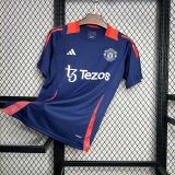 2024-25 Manchester United Dark blue Pre-match training Jersey