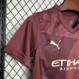 2024-25 Manchester City third away kids kit
