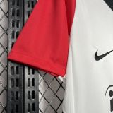 2024-25 Frankfurt home soccer jersey