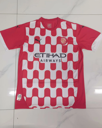 2024-25 Girona home soccer jersey