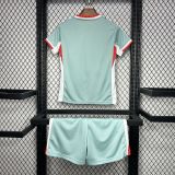 2024-25 Atletico Madrid away kids kit