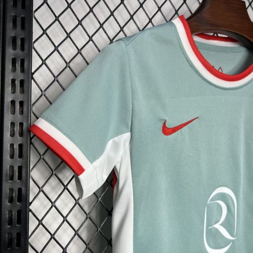 2024-25 Atletico Madrid away kids kit